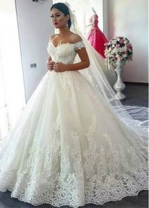 Ball gown for a beautiful bride